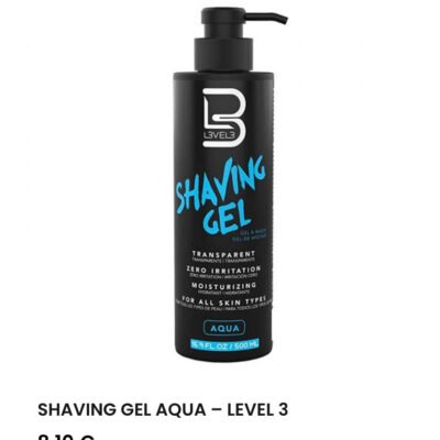 SHAVING GEL AQUA - LEVEL 3