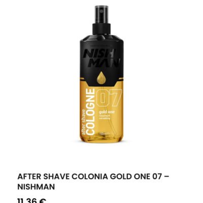 AFTER SHAVE COLONIA